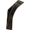 Ekena Millwork Morris Steel Bracket, Antiqued Pale Gold 3"W x 10"D x 10"H BKTM03X10X10MOAPG - alternate 1